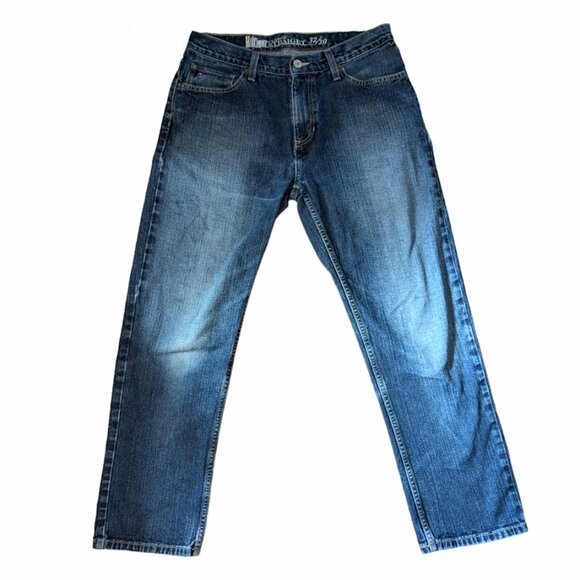 Tommy Hilfiger| Classic Straight Denim Blue Jeans with Logo Flag |Size: 32X30 - Picture 8 of 15